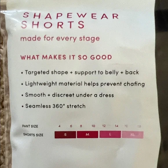 Isabel Maternity High-Waist Shape-wear Shorts - XS Taupe - Picture 5 of 7